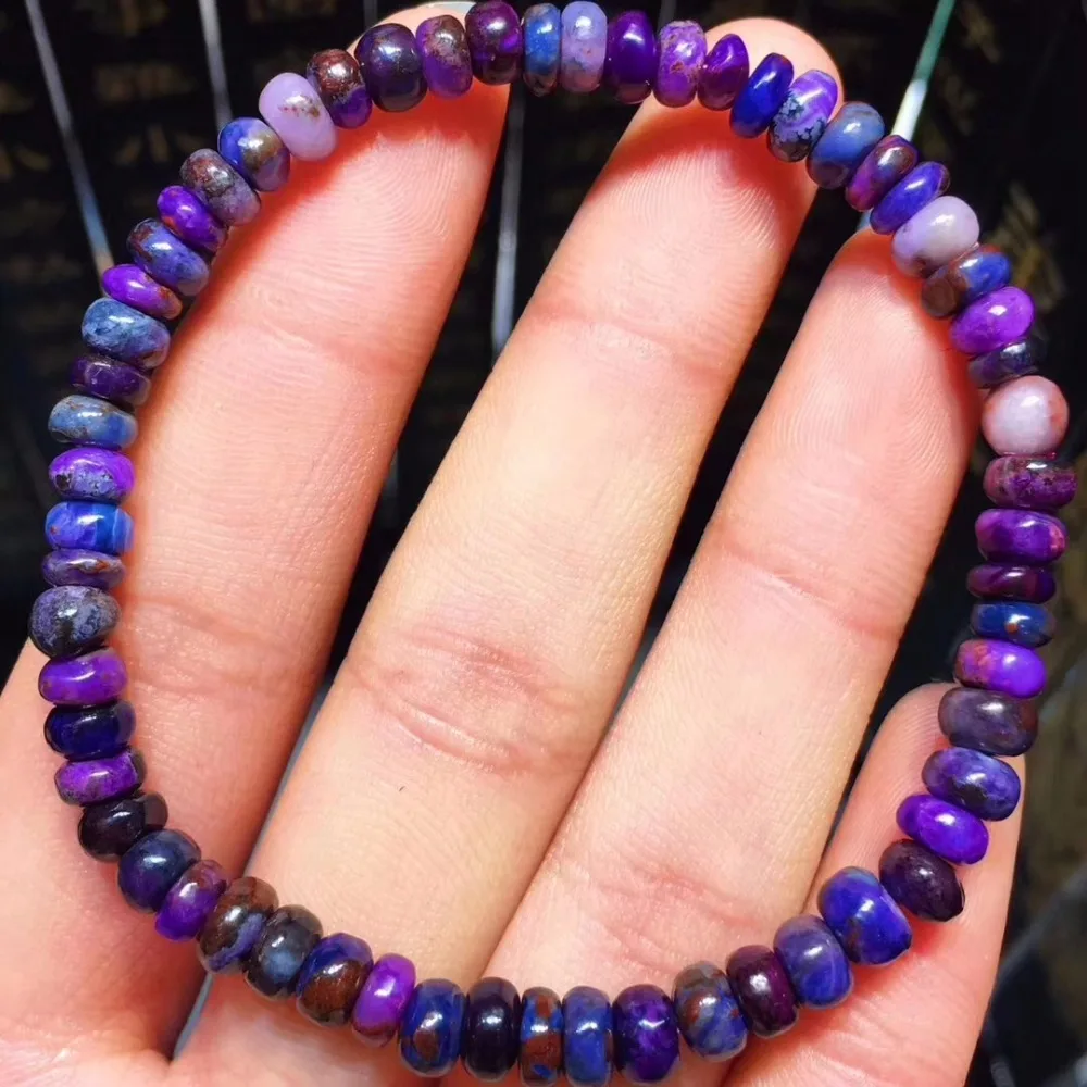 Top Natural Purple Sugilite Gemstone Round Beads Bracelet 5mm Stretch South Africa Woman Prayer Beads Gemstone Crystal AAAAA
Top Natural Purple Sugilite Gemstone Round Beads Bracelet 5mm Stretch South Africa Woman Prayer Beads Gemstone Crystal AAAAA