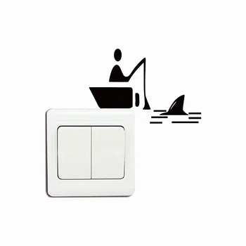 KG-201 Funny Light Switch Sticker Creative Fishing Man Vinyl Wall Decal Home Decor Home Wallpaper
KG-201 Funny Light Switch Sticker Creative Fishing Man Vinyl Wall Decal Home Decor Home Wallpaper