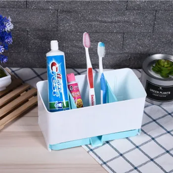 Innovative Plastic Fashion Storage Rack Multifunction Home Bathroom Kitchen Toiletries Storage Finishing Lattice Chopsticks Cage
Innovative Plastic Fashion Storage Rack Multifunction Home Bathroom Kitchen Toiletries Storage Finishing Lattice Chopsticks Cage