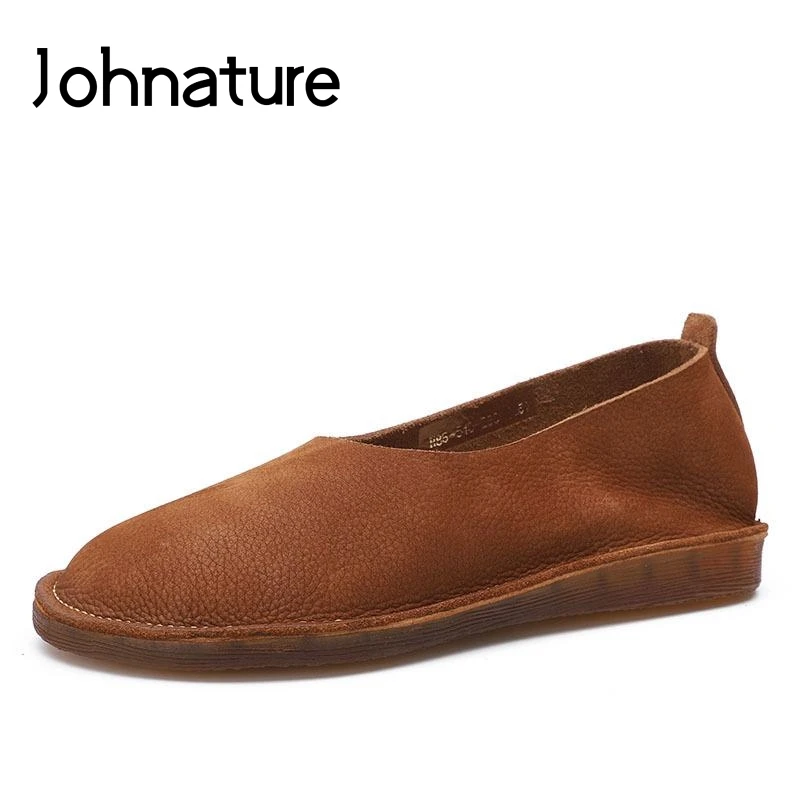 Johnature 2019 New Summer Genuine Leather Round Toe Retro Shallow Slip-On Soft Sole Women Shoes Pumps
Johnature 2019 New Summer Genuine Leather Round Toe Retro Shallow Slip-On Soft Sole Women Shoes Pumps