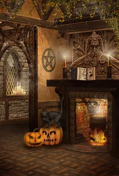 Vintage house photo backgrounds Halloween magic pumpkin lamp Photography backdrop For kids Photography Studio Photographic props
Vintage house photo backgrounds Halloween magic pumpkin lamp Photography backdrop For kids Photography Studio Photographic props