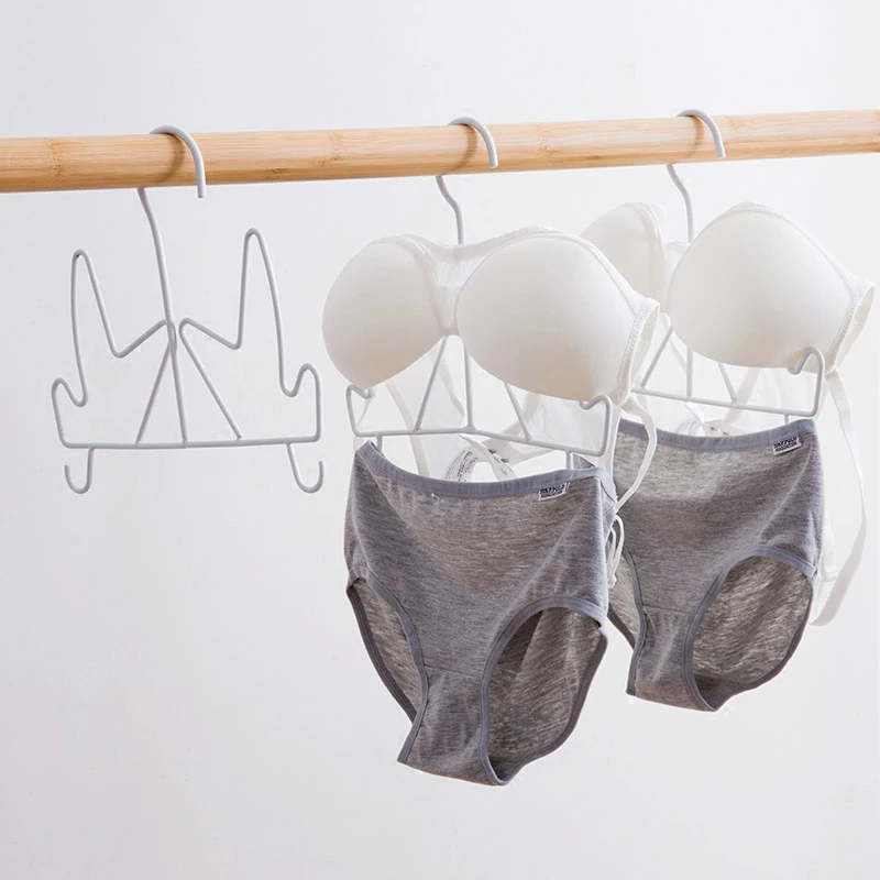 Wrought iron anti-deformation bra drying rack bra Home underwear drying rack underwear hanger
Wrought iron anti-deformation bra drying rack bra Home underwear drying rack underwear hanger