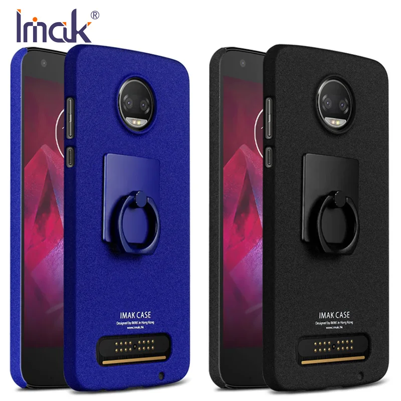 Cover for Motorola Moto Z2 Play Case Original IMak Frosted Cover for Motorola Moto Z2 Play Phone Cases Shockproof + Ring Holder
Cover for Motorola Moto Z2 Play Case Original IMak Frosted Cover for Motorola Moto Z2 Play Phone Cases Shockproof + Ring Holder