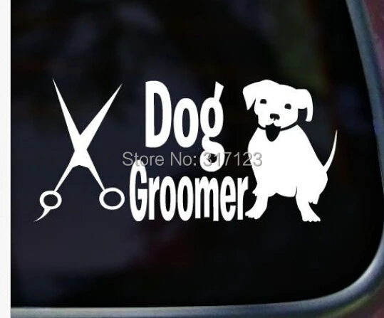 (50 pieces /lot) Wholesale DOG GROOMER Grooming Puppy Decal Sticker for car window wall laptop car styling
(50 pieces /lot) Wholesale DOG GROOMER Grooming Puppy Decal Sticker for car window wall laptop car styling