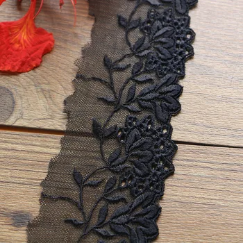 Free Shipping 2 YARDS 7cm Width black High Quality Clothing Material DIY Craft Wedding Embroidery Lace Trim
Free Shipping 2 YARDS 7cm Width black High Quality Clothing Material DIY Craft Wedding Embroidery Lace Trim