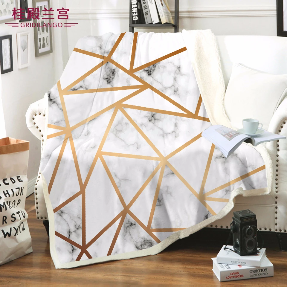 Customized White Golden Dividing Line Marble Microfiber Bed Blanket Plush Sherpa Pink Sequin Throw Blanket Home Textile Dropship
Customized White Golden Dividing Line Marble Microfiber Bed Blanket Plush Sherpa Pink Sequin Throw Blanket Home Textile Dropship