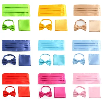 Men’s Business Solid Bow Tie Pocket Square Hanky Tuxedo Girdle Cummerbund Set XNTIE0007
Men’s Business Solid Bow Tie Pocket Square Hanky Tuxedo Girdle Cummerbund Set XNTIE0007