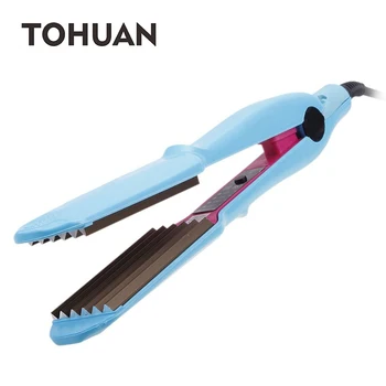 TOHUAN Hair Corrugated Iron Crimped Hair Waving Iron Electronic Chapinha Corrugation Hair Irons Beauty Styling Tools 110-220V
TOHUAN Hair Corrugated Iron Crimped Hair Waving Iron Electronic Chapinha Corrugation Hair Irons Beauty Styling Tools 110-220V