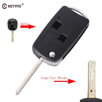 KEYYOU Modified Filp Car Remote Key Fob Shell Case 2 Button For Lexus IS200 GS300 LS400 RX300 For Toyota 46mm Blade
KEYYOU Modified Filp Car Remote Key Fob Shell Case 2 Button For Lexus IS200 GS300 LS400 RX300 For Toyota 46mm Blade
