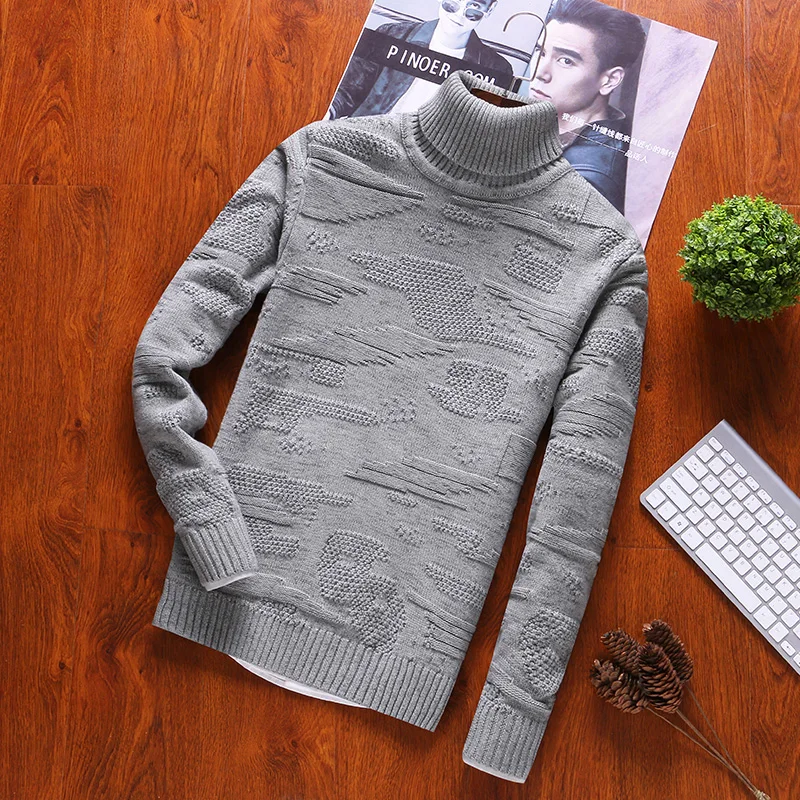 2019 Pullovers Mens Sweaters Turtleneck Autumn Winter Long Sleeve For Sweater Men 100% Cotton And Sweaters Casual Man M-3XL
2019 Pullovers Mens Sweaters Turtleneck Autumn Winter Long Sleeve For Sweater Men 100% Cotton And Sweaters Casual Man M-3XL