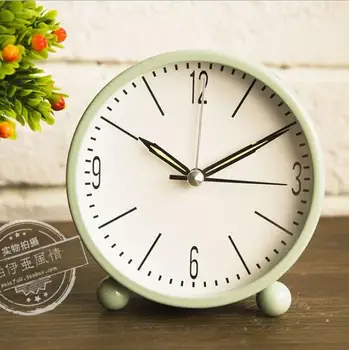 Round Metal Alarm Clock Solid Multicolor Mute Modern Simple Style Desk Table Clock Creative Mini Home Decoration With Luminous
Round Metal Alarm Clock Solid Multicolor Mute Modern Simple Style Desk Table Clock Creative Mini Home Decoration With Luminous