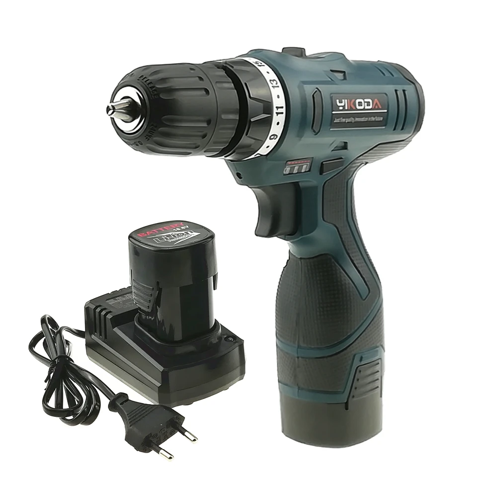 YIKODA 16.8V Cordless Driver Drill Lithium Battery*2 Rechargeable Electric Screwdriver Multi-function Household Power Tools
YIKODA 16.8V Cordless Driver Drill Lithium Battery*2 Rechargeable Electric Screwdriver Multi-function Household Power Tools