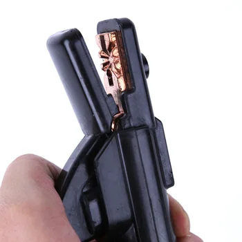 300A Electrode Holder Stick Welding Rod Copper Mini Cable Welding Clamps Stinger Clamp Tool Heat Resistant
300A Electrode Holder Stick Welding Rod Copper Mini Cable Welding Clamps Stinger Clamp Tool Heat Resistant