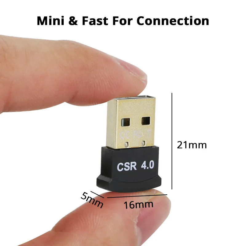 USB Bluetooth 4.0 Receiver Wireless Dongle Adapter Audio Receiver Transmitter For Headphone Speaker Bluetooth For PC Computer
USB Bluetooth 4.0 Receiver Wireless Dongle Adapter Audio Receiver Transmitter For Headphone Speaker Bluetooth For PC Computer