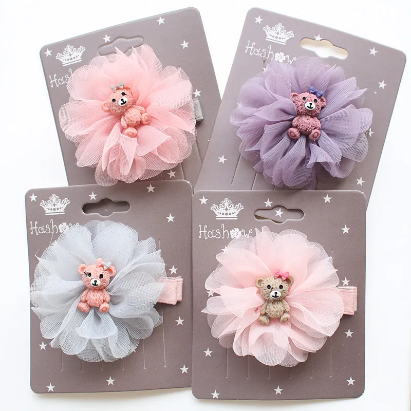 Resale 2pc/lot Cute Modish Girl Floral Hair Clip Pink Flower Chiffon Bear Shape Hairpins Kid Hair Clips Handmade Prince Headwear
Resale 2pc/lot Cute Modish Girl Floral Hair Clip Pink Flower Chiffon Bear Shape Hairpins Kid Hair Clips Handmade Prince Headwear