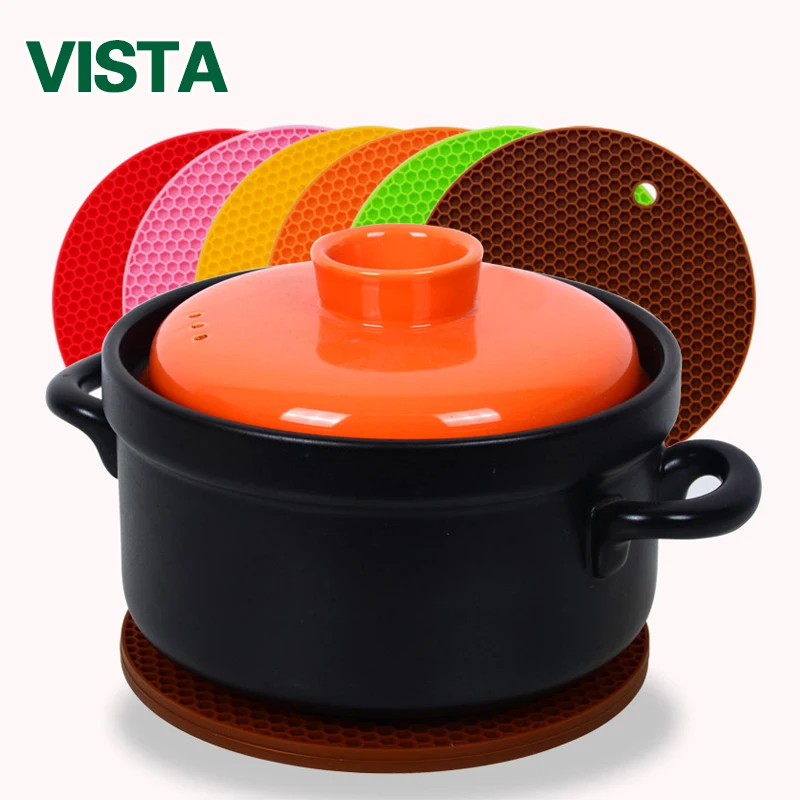 Myvit Durable Silicone Round Non-slip Heat Resistant Mat Coaster Cushion Placemat Pot Holder Colorful mat
Myvit Durable Silicone Round Non-slip Heat Resistant Mat Coaster Cushion Placemat Pot Holder Colorful mat