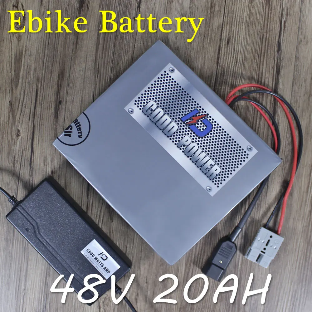 2000W 48V eBike Battery For 18650 Cell Built-in 50A BMS Lithium Battery 48V With 3A Charger Electric Bicycle Battery 48V
2000W 48V eBike Battery For 18650 Cell Built-in 50A BMS Lithium Battery 48V With 3A Charger Electric Bicycle Battery 48V