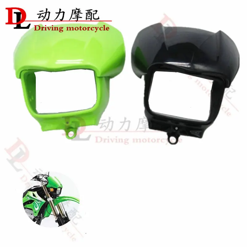 Headlight Mask Fairing Front Cowl Head Light Visor Holder Cover Windshield Airflow Deflector for Kawasaki KLX 250
Headlight Mask Fairing Front Cowl Head Light Visor Holder Cover Windshield Airflow Deflector for Kawasaki KLX 250
