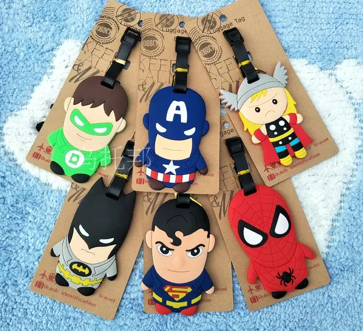 Suitcase Protective Covers Travel Products Hero League Captain Superman Batman Spiderman Soft Gel Luggage Tag Suitcase Label
Suitcase Protective Covers Travel Products Hero League Captain Superman Batman Spiderman Soft Gel Luggage Tag Suitcase Label