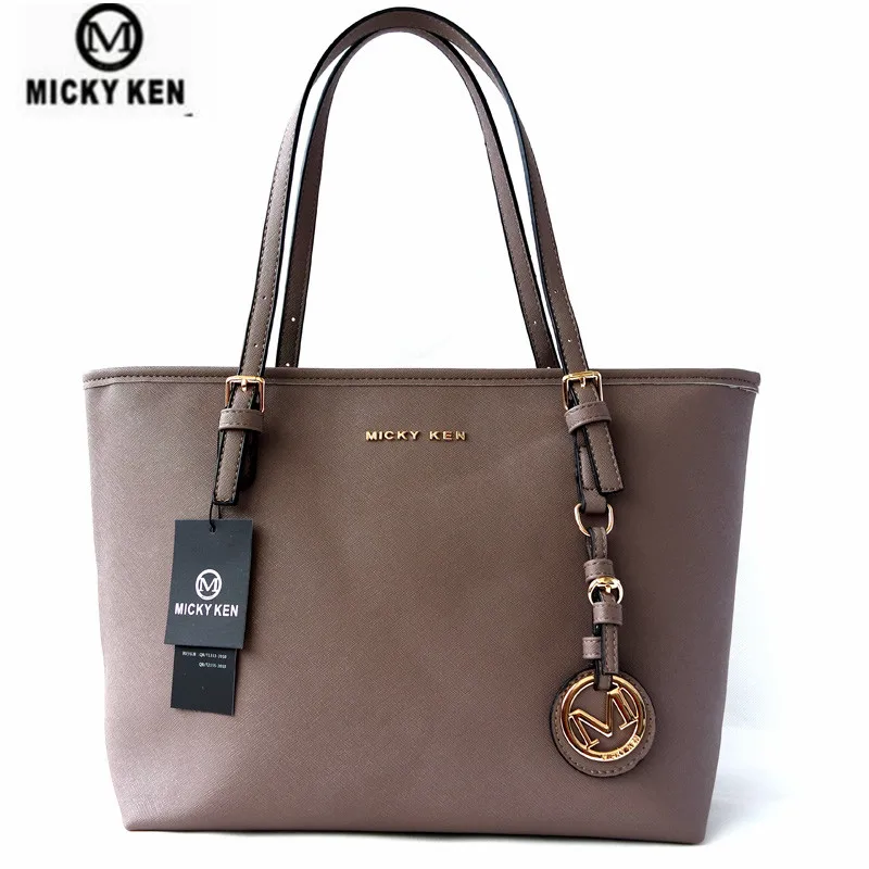 

MICKY KEN Brand new2018 women handbags big pu leather quality letter female bag designer bolsos mujer sac a main totes 6821