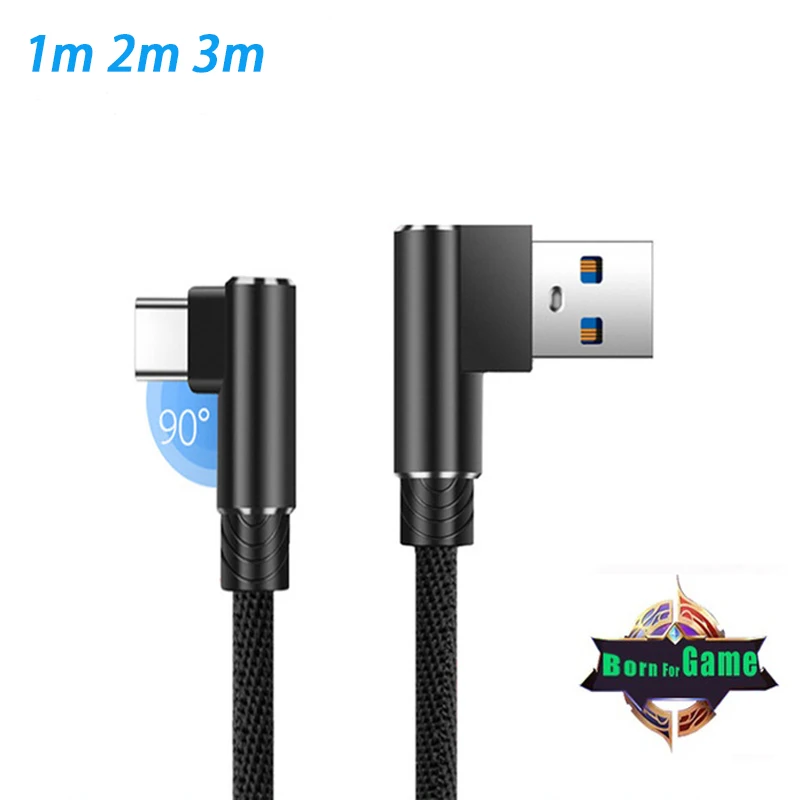 Right Angle Usb C Cable 90 Degree Type C Usbc Charging Cable 3m 2m for Huawei Nova 4 Samsung A6s A8s S10 S9 Pone Charger Cord
Right Angle Usb C Cable 90 Degree Type C Usbc Charging Cable 3m 2m for Huawei Nova 4 Samsung A6s A8s S10 S9 Pone Charger Cord