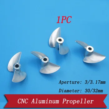 1PC Aluminum CNC Propeller 2 Blades CW/CCW Prop Aperture 3/3.17mm Dia 30/32mm Paddle Spare Parts for RC Racing Electric Boat
1PC Aluminum CNC Propeller 2 Blades CW/CCW Prop Aperture 3/3.17mm Dia 30/32mm Paddle Spare Parts for RC Racing Electric Boat