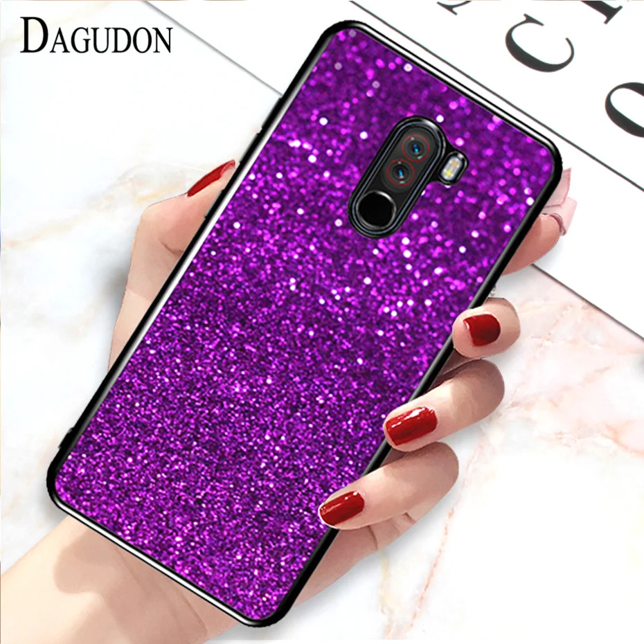 Блестящий чехол для телефона Xiaomi Redmi 6A S2 4A 4X 5 Plus 5A Note 4x4 силиконовый Mi 8 Lite Pocophone F1 |