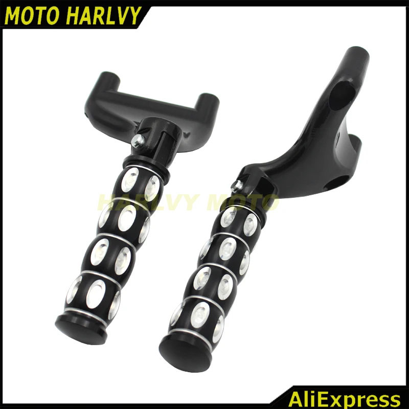 Black Motorcycle Passenger Rear Footpegs Mount Footrest Kit For Sporster 883 1200 XL 2004-2013
Black Motorcycle Passenger Rear Footpegs Mount Footrest Kit For Sporster 883 1200 XL 2004-2013