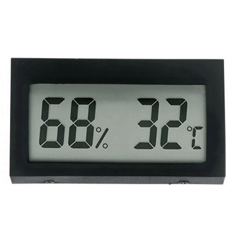 Digital LCD Thermometer Hygrometer Humidity Temperature Meter Indoor 0~50C Detector Thermometer 25%~98%RH
Digital LCD Thermometer Hygrometer Humidity Temperature Meter Indoor 0~50C Detector Thermometer 25%~98%RH