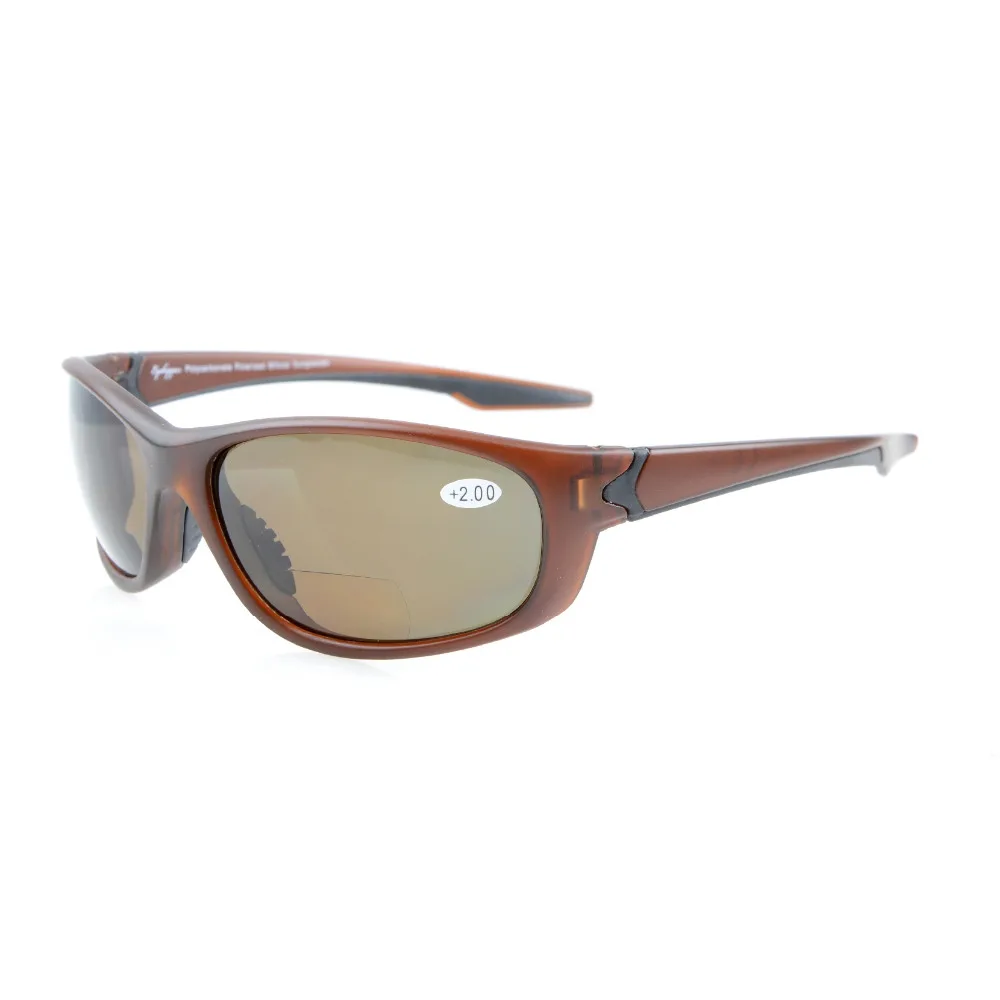TH6145PGSG Eyekepper Polycarbonate Polarized Bifocal Sport Sunglasses For Men Women TR90 Unbreakable +1.50/+2.0/+2.5
TH6145PGSG Eyekepper Polycarbonate Polarized Bifocal Sport Sunglasses For Men Women TR90 Unbreakable +1.50/+2.0/+2.5
