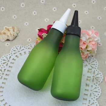 150ml empty frosted plastic bottle for cosmetics packaging, round PET container bottle with pointed mouth top, liquid bottle
150ml empty frosted plastic bottle for cosmetics packaging, round PET container bottle with pointed mouth top, liquid bottle