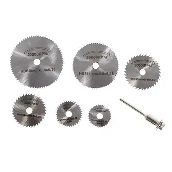 1 Set Cutoff Circular Saw HSS Rotary Blade Tool Cutting Discs Mandrel for use in carpentry and crafts for Dremel Tool E#CH
1 Set Cutoff Circular Saw HSS Rotary Blade Tool Cutting Discs Mandrel for use in carpentry and crafts for Dremel Tool E#CH
