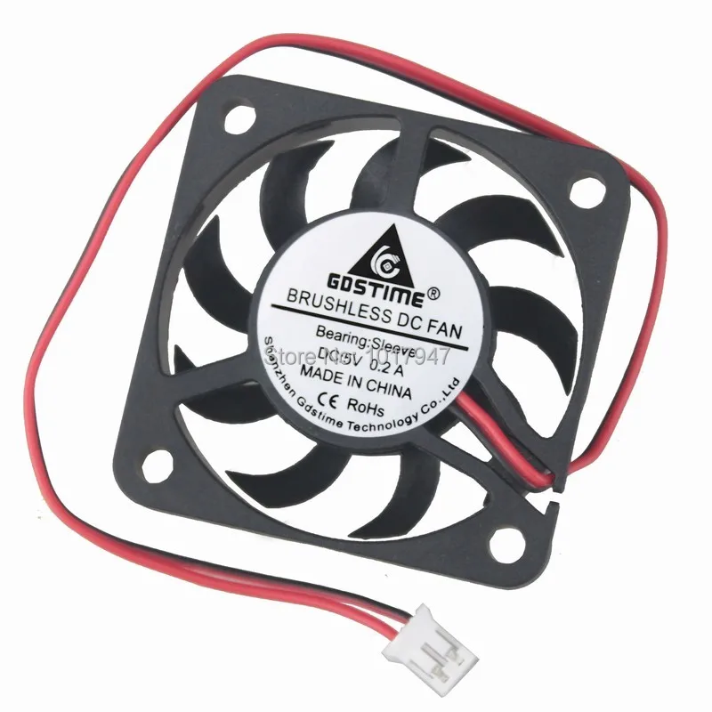 100 Pieces LOT Gdstime 4cm DC 5V Cooling Fan 2 Wire 7 Blade Brushless Cooler 40mm x 7mm
100 Pieces LOT Gdstime 4cm DC 5V Cooling Fan 2 Wire 7 Blade Brushless Cooler 40mm x 7mm