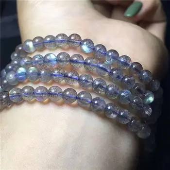 4ROWS Genuine Natural Moonstone Blue Light Gemstone Round Beads Bracelet AAA 5mm
4ROWS Genuine Natural Moonstone Blue Light Gemstone Round Beads Bracelet AAA 5mm