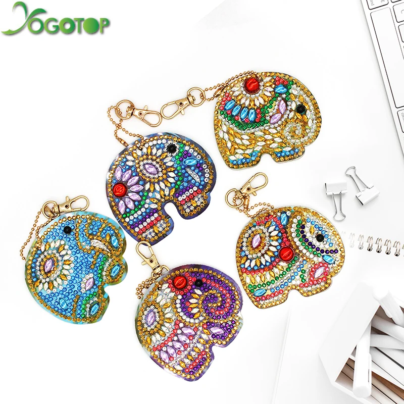 DIY Special Crystal Diamond Embroidery elephant Diamond Painting Key Chains Round Stickers Double Sided Christmas gifts keyring
DIY Special Crystal Diamond Embroidery elephant Diamond Painting Key Chains Round Stickers Double Sided Christmas gifts keyring