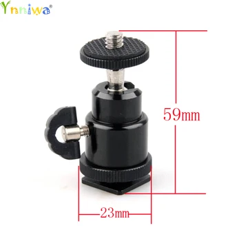 Mini Ball Head 1/4" mount with Lock Hot Shot Adapter for Camera Tripod LED Light Flash Bracket Holder Mount
Mini Ball Head 1/4" mount with Lock Hot Shot Adapter for Camera Tripod LED Light Flash Bracket Holder Mount