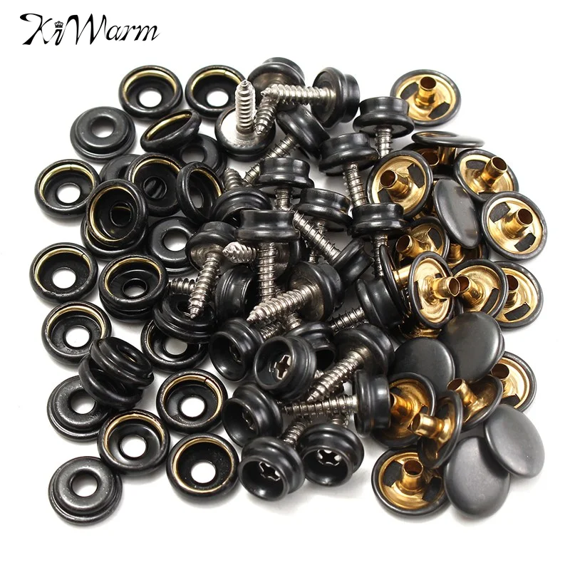 25 Set 15" Black Snap Button Fastener Screw Studs Kit For Canvas Tent Canopy Fastener Sockets Boat Marine Crafts Accessories
25 Set 15" Black Snap Button Fastener Screw Studs Kit For Canvas Tent Canopy Fastener Sockets Boat Marine Crafts Accessories