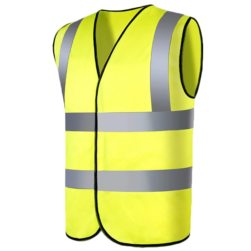 High Visibility Warning Waistcoat Fluorescent Workwear Reflective Safety Vest With Zipper Pocket Motorcycle Jacket
High Visibility Warning Waistcoat Fluorescent Workwear Reflective Safety Vest With Zipper Pocket Motorcycle Jacket