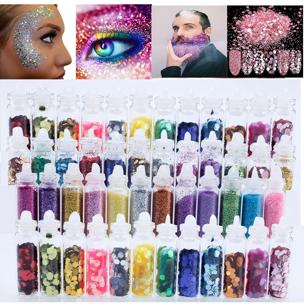 12 Pcs/set Nail Art Body Glitter Powder Fitness Women Decoration Crush Shell Pearl Beads Mini Bottle Sequins Festival Party
12 Pcs/set Nail Art Body Glitter Powder Fitness Women Decoration Crush Shell Pearl Beads Mini Bottle Sequins Festival Party