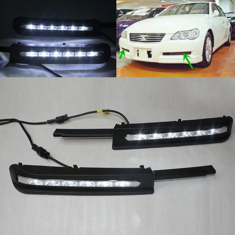 LED DRL Daytime Running Light Fog Lamp For Toyota REIZ MARK X 2005 2006 2007 2008 2009
LED DRL Daytime Running Light Fog Lamp For Toyota REIZ MARK X 2005 2006 2007 2008 2009