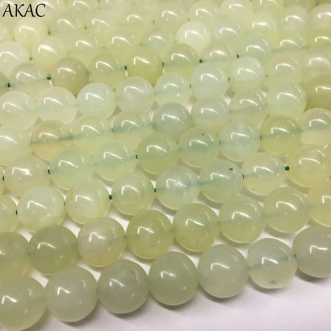 AKAC natural new mountain jade loose beads 6/8/10mm for jewelry diy making bracelet anklet necklace wholesale
AKAC natural new mountain jade loose beads 6/8/10mm for jewelry diy making bracelet anklet necklace wholesale
