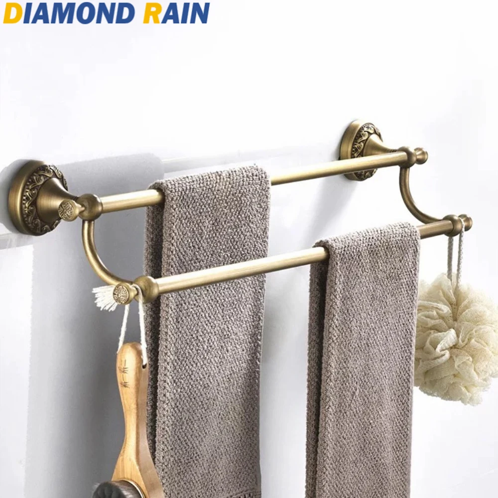 Copper Towel Bars 23.6" Bronze Antique Towel Racks Artistic Carving Wall Mounted Bathroom Accessories DR127
Copper Towel Bars 23.6" Bronze Antique Towel Racks Artistic Carving Wall Mounted Bathroom Accessories DR127
