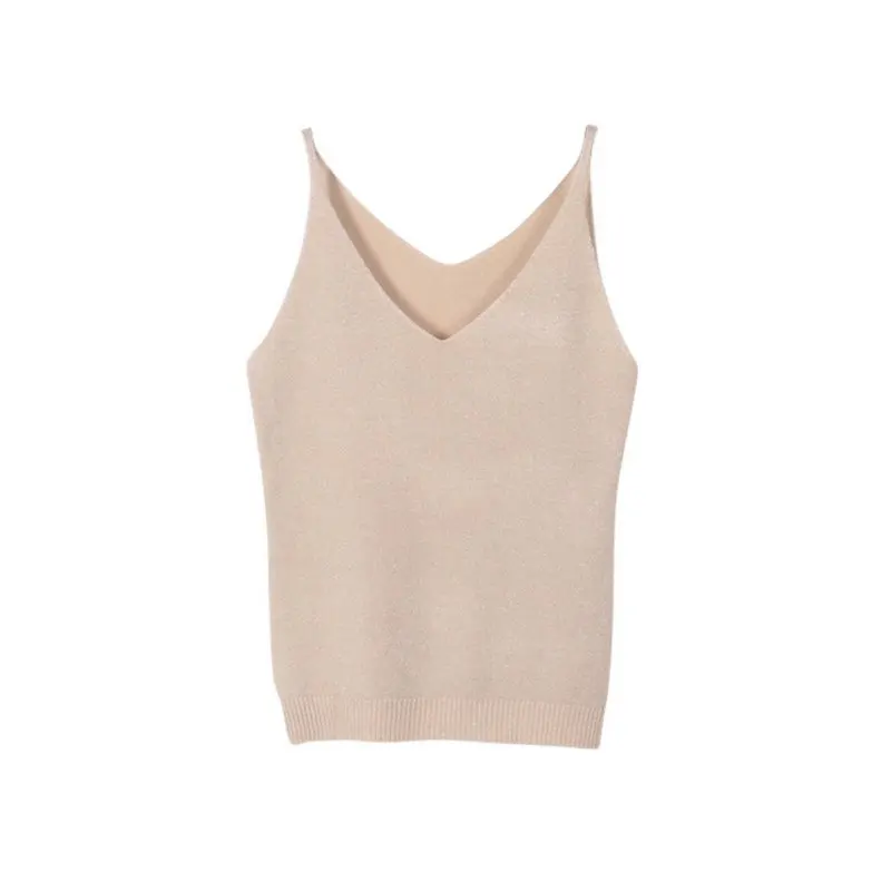 Fashion Summer Multi Colors Solid Knitted Harness Women Sleeveless Vest Slim-cut Bottoming Tank Tops
Fashion Summer Multi Colors Solid Knitted Harness Women Sleeveless Vest Slim-cut Bottoming Tank Tops