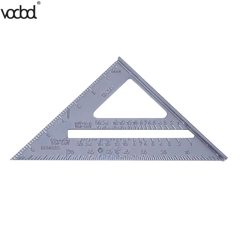 Hot Sale 7" Square Triangular Ruler Metal Angle Square Woodworking Measuring Tools Quick Read Square Tool for Carpenters Durable
Hot Sale 7" Square Triangular Ruler Metal Angle Square Woodworking Measuring Tools Quick Read Square Tool for Carpenters Durable