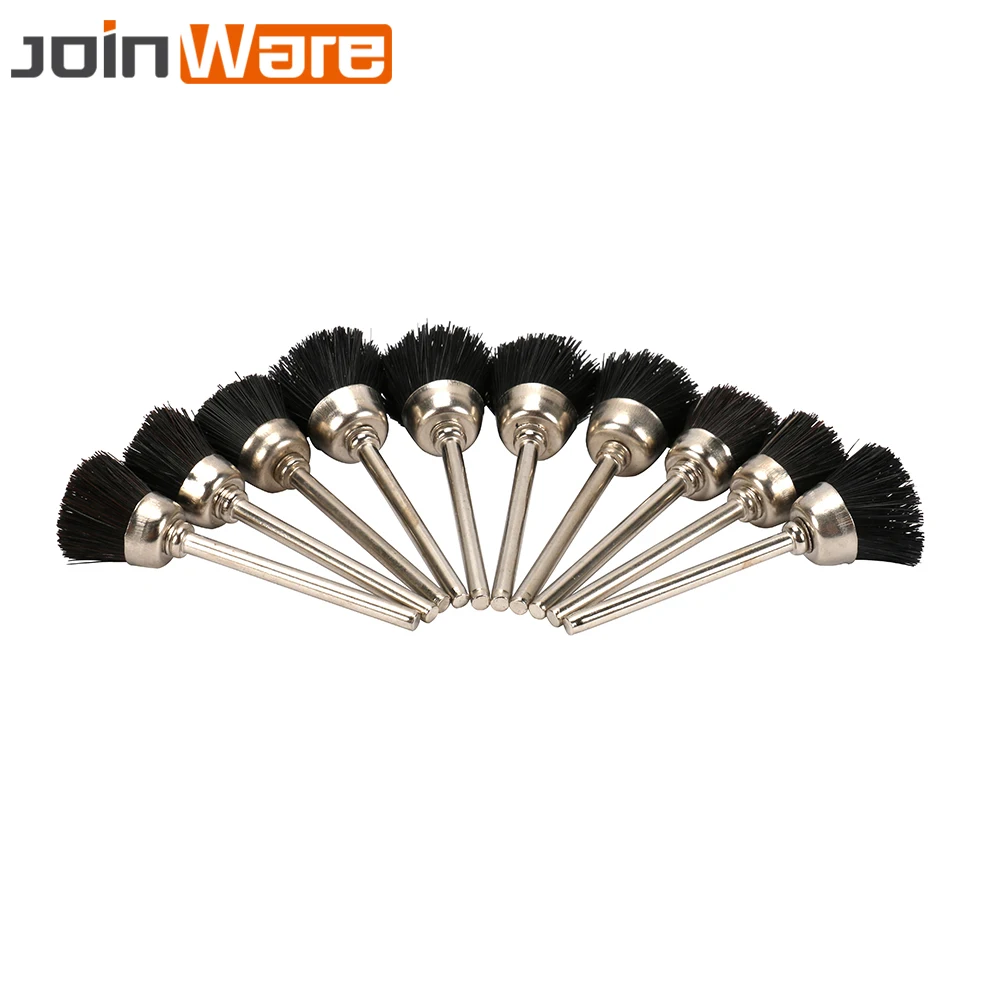 10Pcs Mini Nylon Cup Brush Wheel For Drill Rotary Tools Wood Working Buffing Polishing Grinding Abrasive Cleaning With 3MM Shank
10Pcs Mini Nylon Cup Brush Wheel For Drill Rotary Tools Wood Working Buffing Polishing Grinding Abrasive Cleaning With 3MM Shank