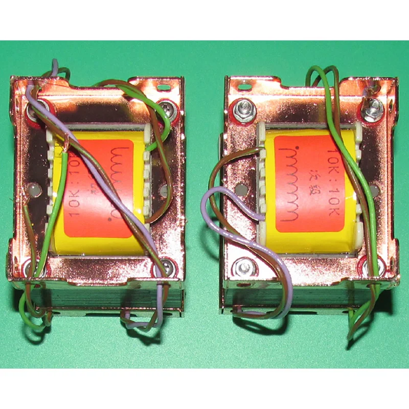 10K :10K wide-frequency single-ended transformer has a very good touch-up effect on the change of tone, signal 1 to 1
10K :10K wide-frequency single-ended transformer has a very good touch-up effect on the change of tone, signal 1 to 1