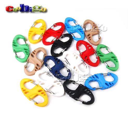 25pcs Pack Mixed Colors Quick Release Key Chain Ring Carabiner 8 S Shape Snap Hook Clip Camping Molle Backpack Hanger Buckle
25pcs Pack Mixed Colors Quick Release Key Chain Ring Carabiner 8 S Shape Snap Hook Clip Camping Molle Backpack Hanger Buckle
