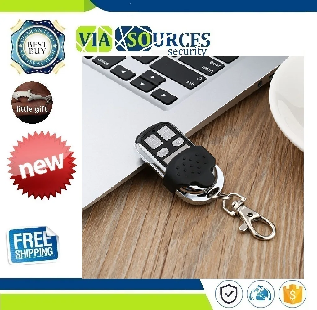 Universal 4-key Auto Remote Control Wireless Electric Cloning Gate Garage Door Remote Control Fob Key Keychain
Universal 4-key Auto Remote Control Wireless Electric Cloning Gate Garage Door Remote Control Fob Key Keychain