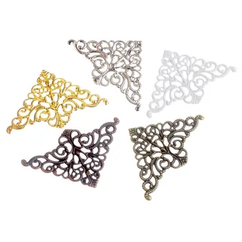 Free shipping 10PCS/lot 5Color Metal Triangle Filigree Wraps Connectors Crafts Gift Decoration DIY Findings 4.8x7.5cm 
Free shipping 10PCS/lot 5Color Metal Triangle Filigree Wraps Connectors Crafts Gift Decoration DIY Findings 4.8x7.5cm