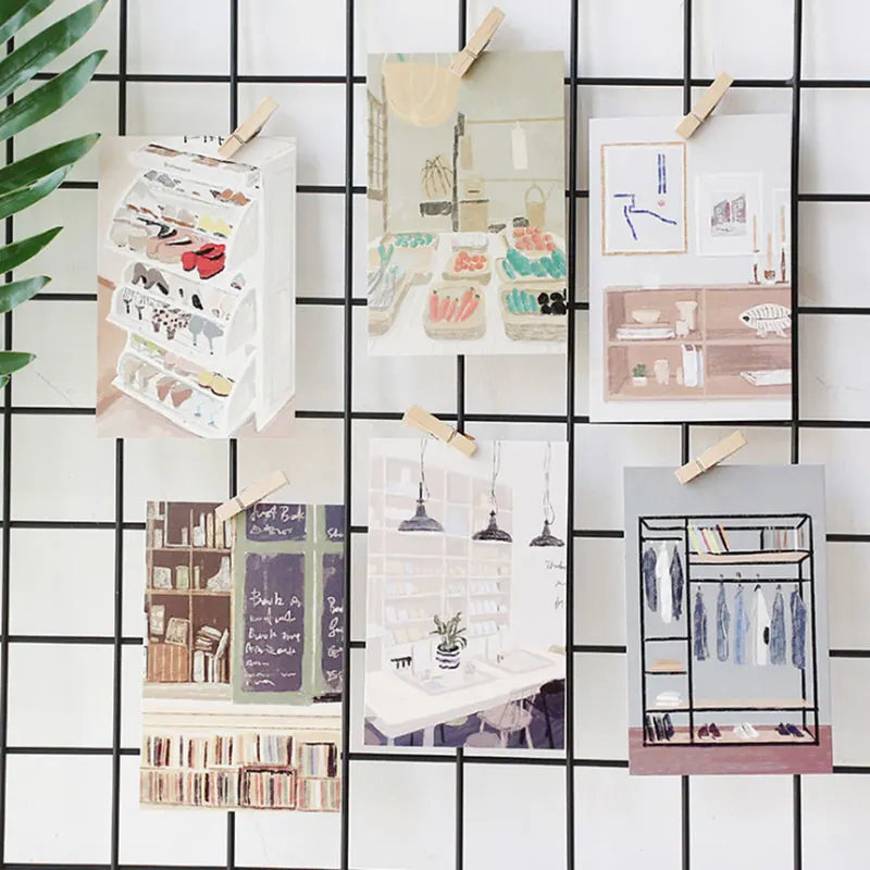 30 pcs/lot A grocery store postcard greeting card christmas & birthday New Year card message gift cards
30 pcs/lot A grocery store postcard greeting card christmas & birthday New Year card message gift cards